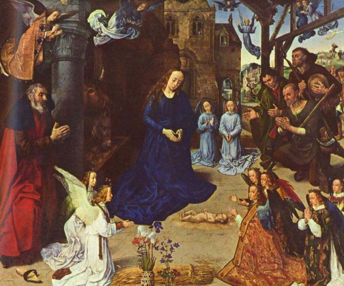 LEONARDO da Vinci The Portinari Altarpiece France oil painting art